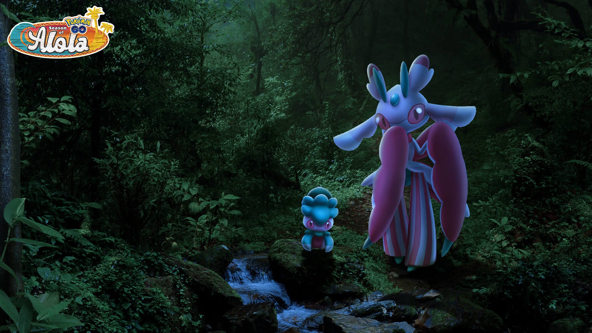 Pokemon Go's Lush Jungle event will debut Fomantis, Lurantis, and Tapu Lele